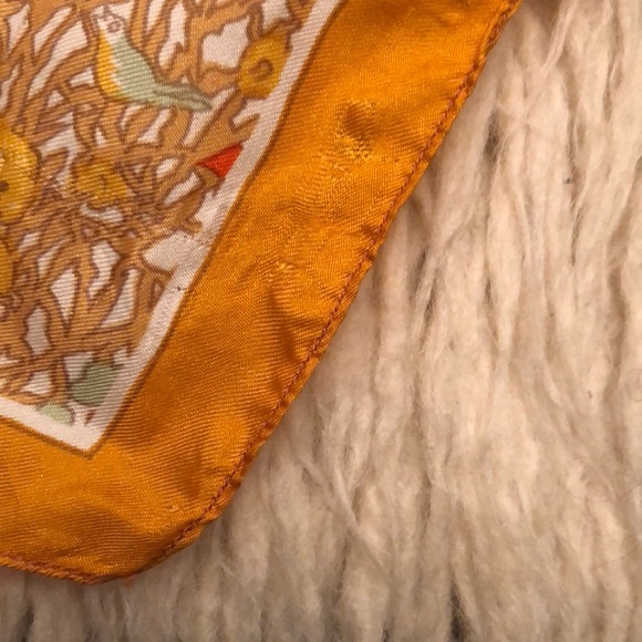 HP🎉-Vtg-Liberty of London Silk Scarf-Forest of Elves - Picture 12 of 14